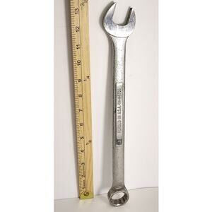 Vintage CRAFTSMAN 1" Standard Wrench Tool VV-Series 70s 80s USA Forged 12 Point